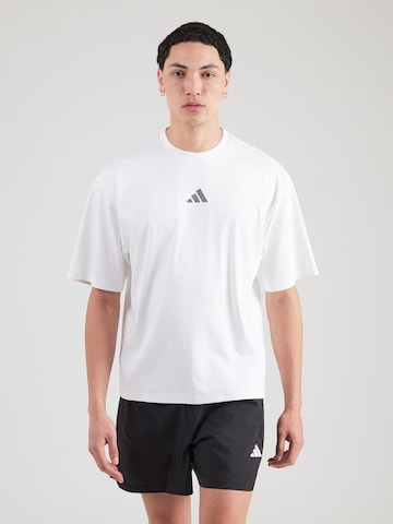 ADIDAS SPORTSWEAR Koszulka funkcyjna w kolorze biały: przód