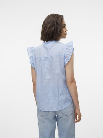 VERO MODA Top 'ISABEL' in Blauw