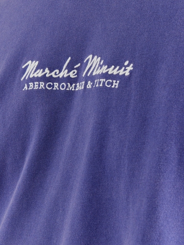 T-Shirt Abercrombie & Fitch en bleu