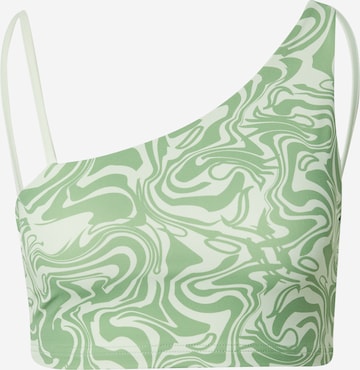 ABOUT YOU x Sofia Tsakiridou Urheilutoppi 'Adele' värissä vihreä: etupuoli
