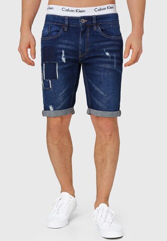 INDICODE JEANS Regular Jeans 'Roberts' in Blauw: voorkant