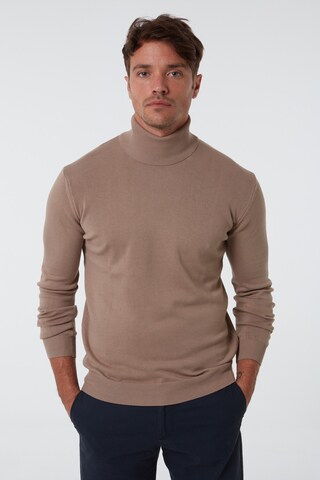 Jimmy Sanders Pullover in Braun: predná strana