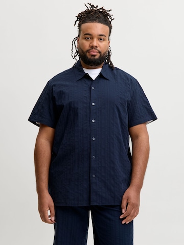 JACK & JONES Regular Fit Skjorte i blå: forside