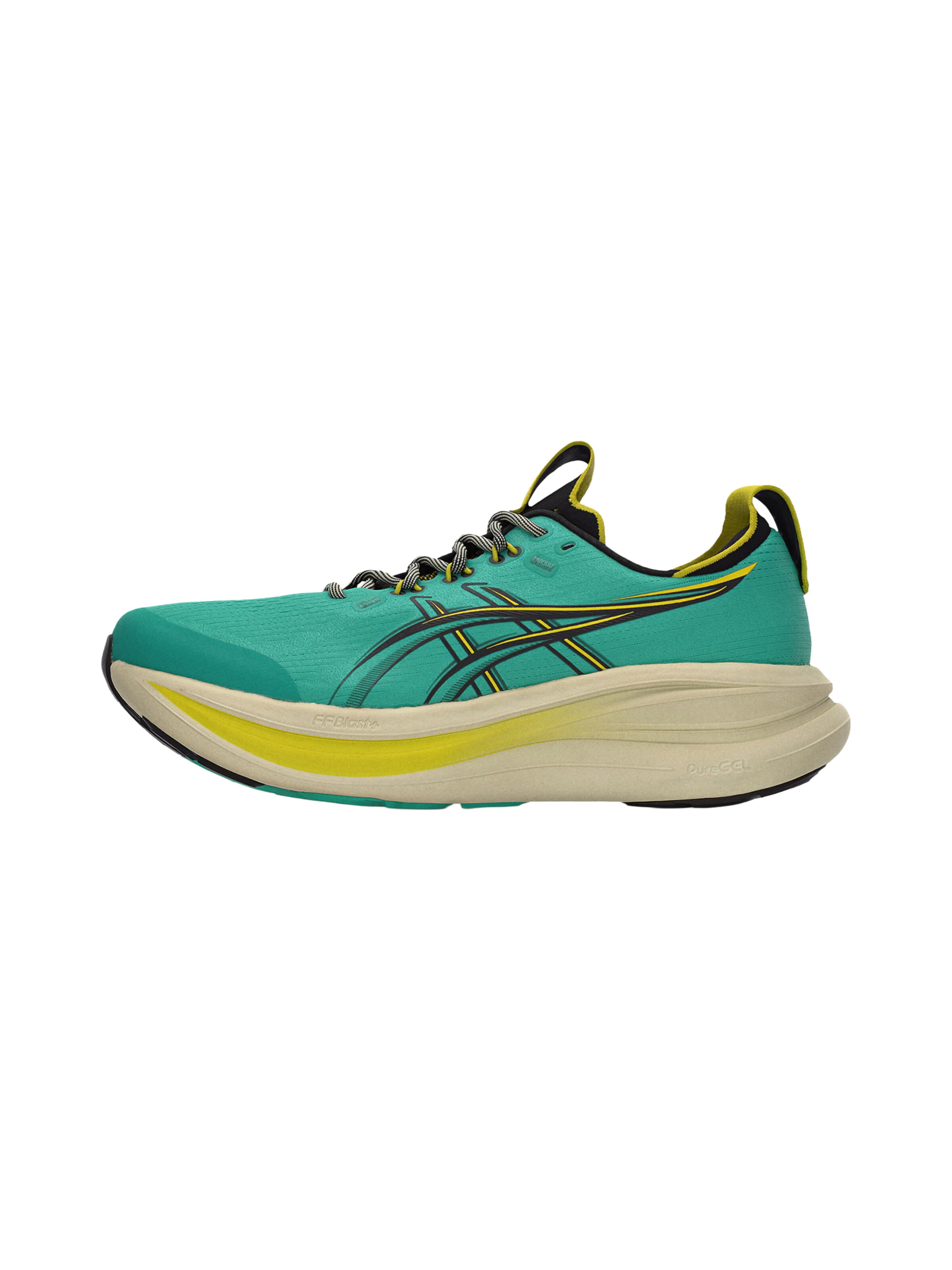 ASICS - Sapatilha de corrida 'GEL-NIMBUS 28' em verde: frente
