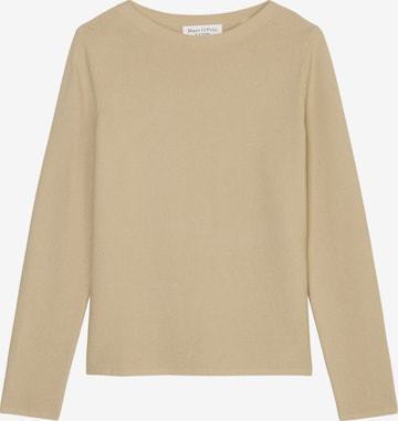 Pull-over Marc O'Polo en beige : devant