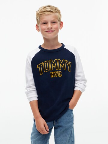 TOMMY HILFIGER Футболка 'VARSITY' в Синий: спереди