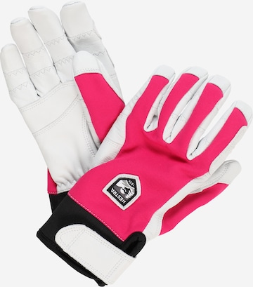 Gants de sport 'Ergo Grip Active' Hestra en rose : devant