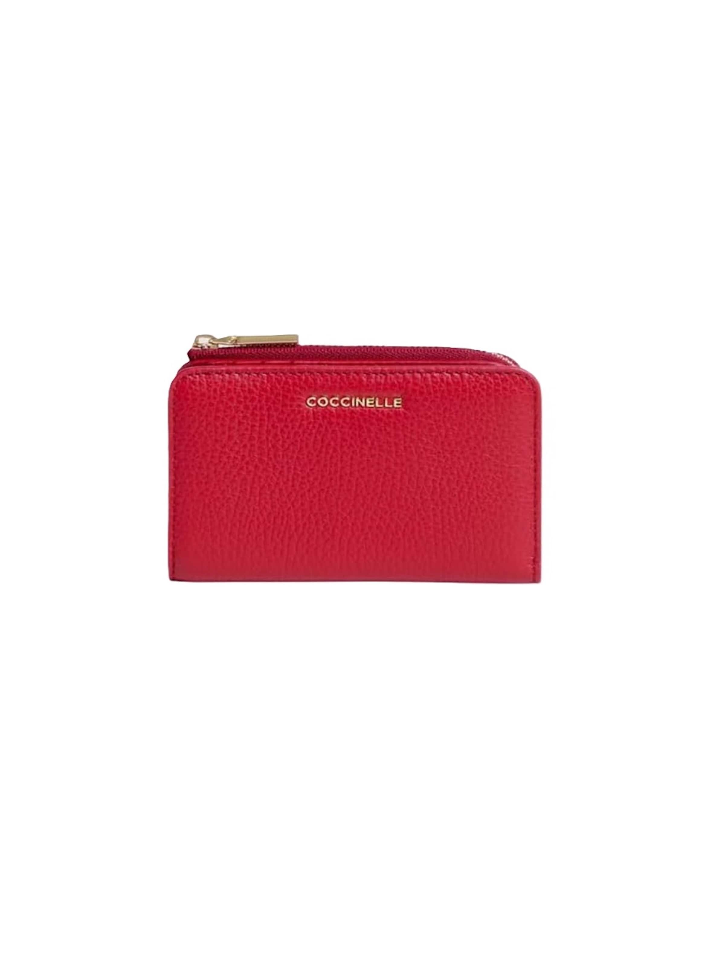 Coccinelle Wallet in Red: front