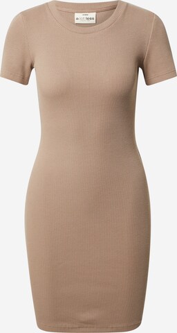 A LOT LESS Dress 'Flora' in Beige: front