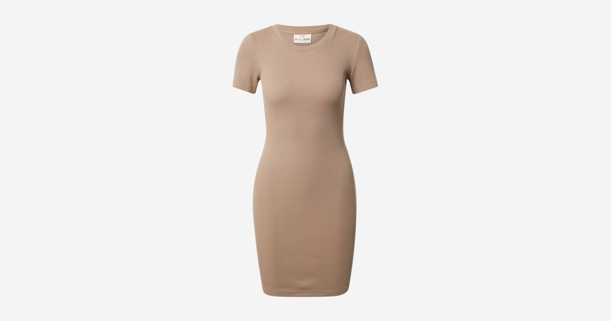 A LOT LESS Kjole 'Flora' i Beige | ABOUT YOU