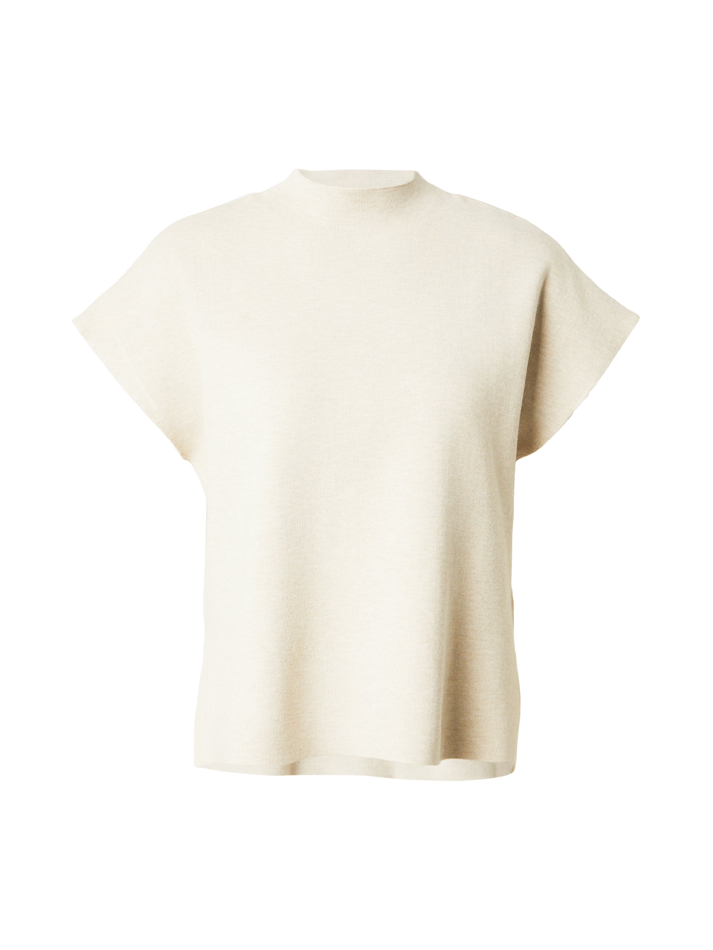 Pull-over 'Thamira' MSCH COPENHAGEN en beige : devant