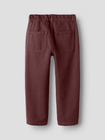Effilé Jean NAME IT en rouge