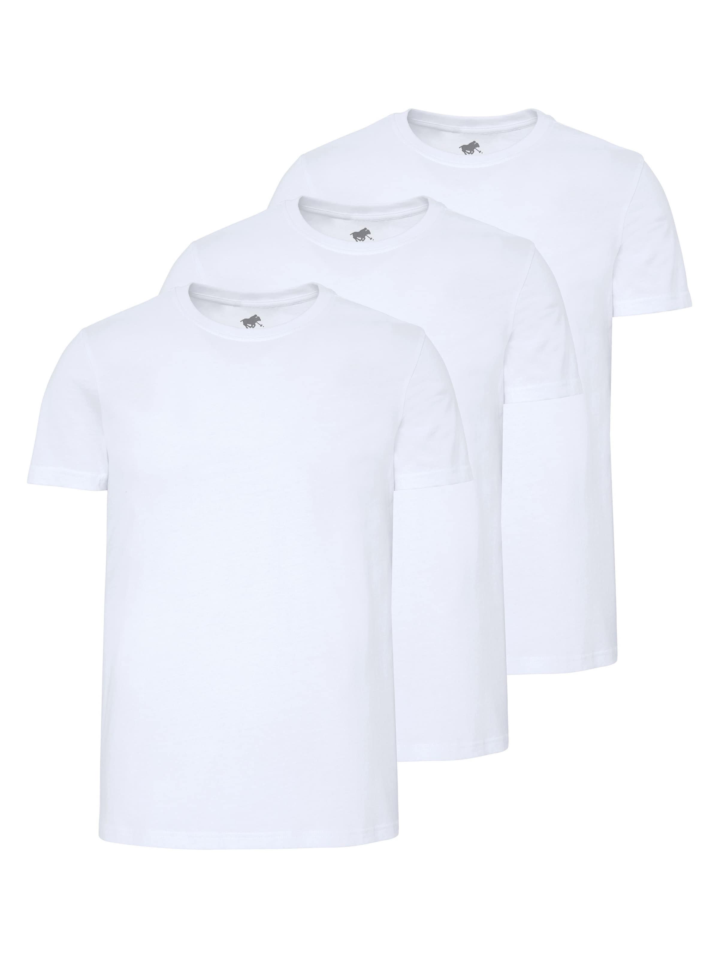 Polo Sylt Shirt in White: front