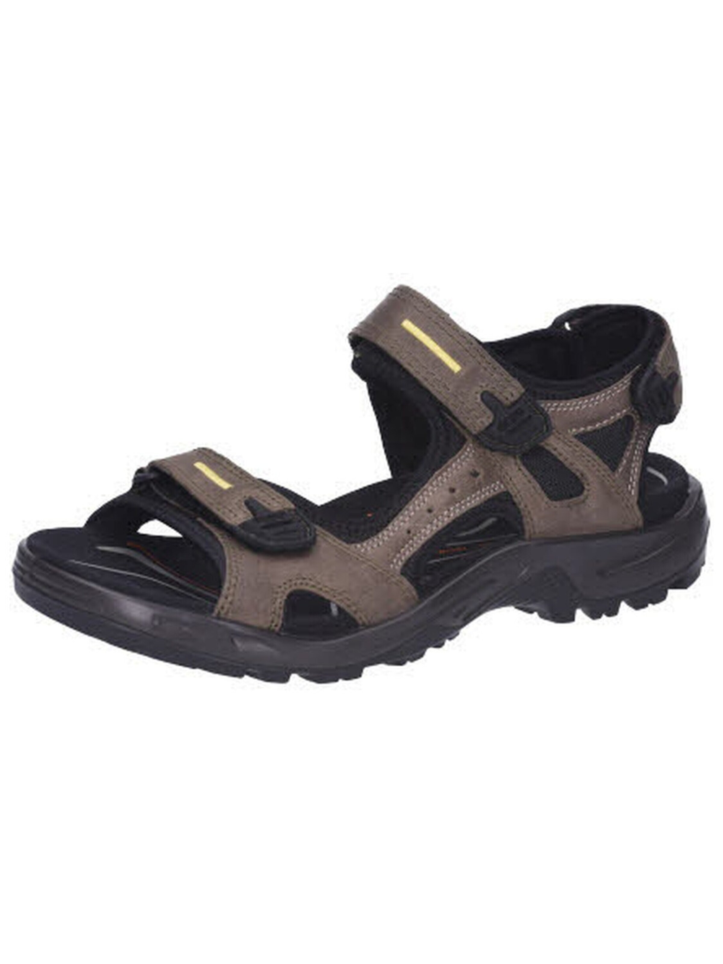 ECCO Sandals 'Sandalette Herren 069564/56396 Rauleder in grau' in Grey: front