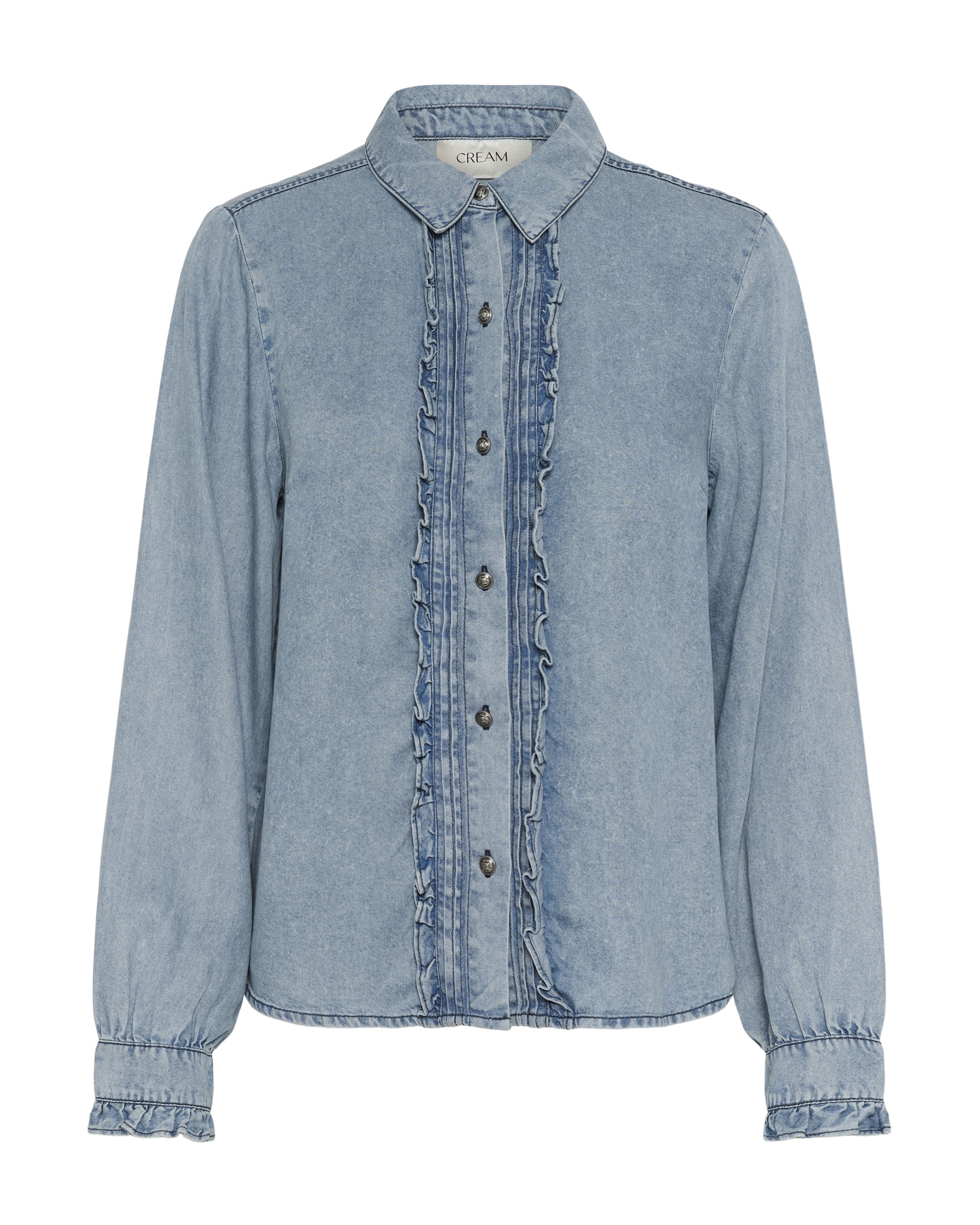 Chemisier 'CREllie' Cream en bleu : devant