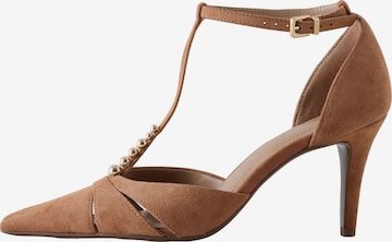 Escarpins à bride arrière 'Forever Comfort' Next en marron : devant