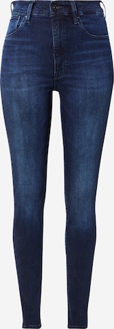 mėlyna G-STAR Siauras Džinsai 'Kafey': priekis