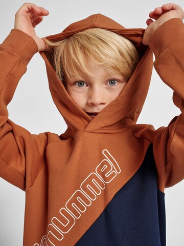 Hummel Sweatshirt 'Axel' in Braun