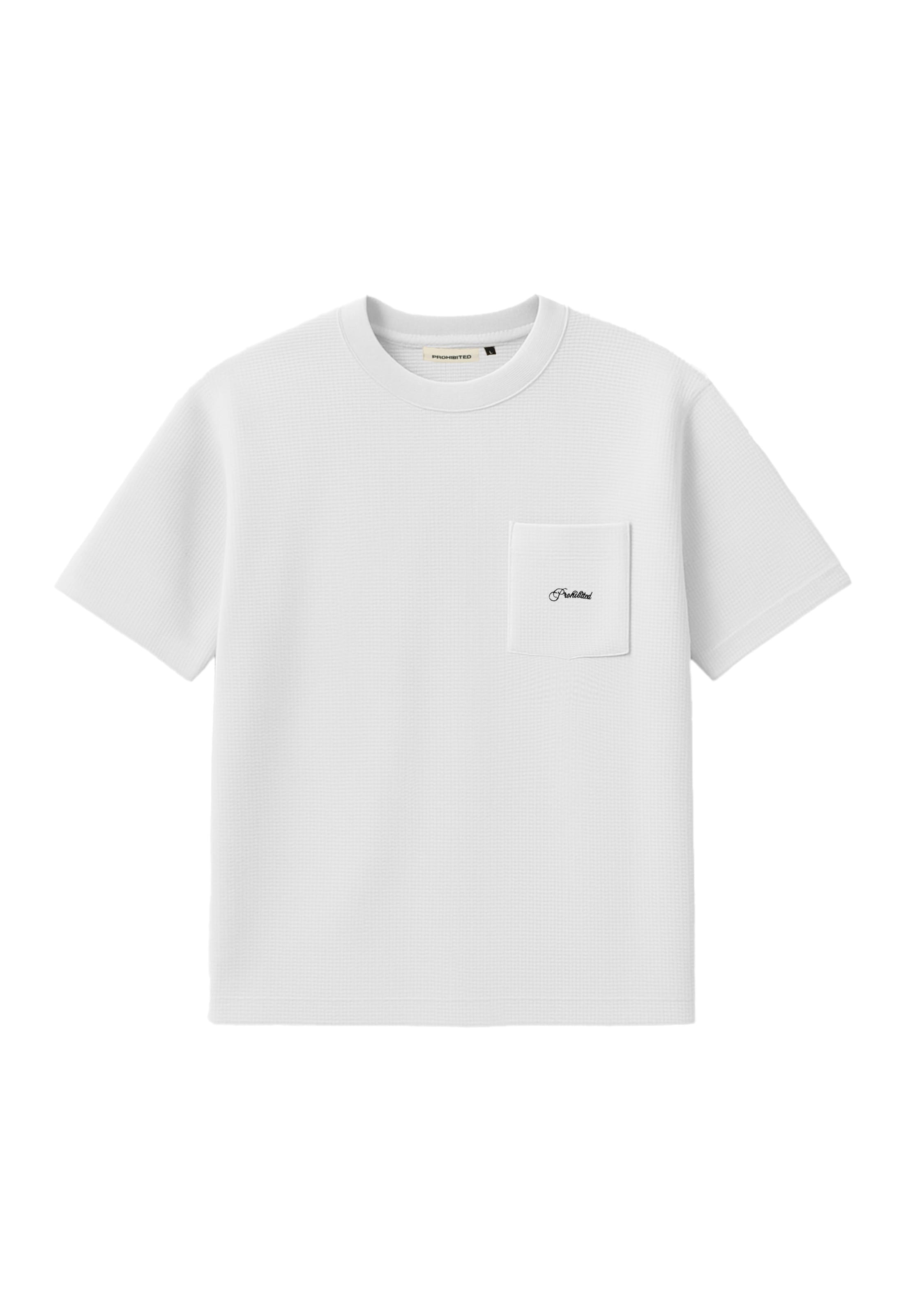 Prohibited T-Shirt 'Seaside' in Beige: Vorderseite