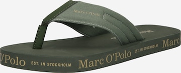 Marc O'Polo T-Bar Sandals in Green: front