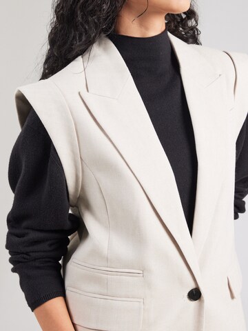 co'couture Anzugweste 'Lisa' in Beige