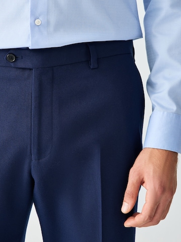 Next Slimfit Hose in Blau