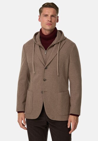 Veste mi-saison 'Madison' Boggi Milano en marron : devant