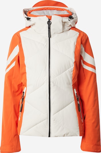 LUHTA Športna jakna 'KALKKOAIVI' | oranžna / bela barva, Prikaz izdelka