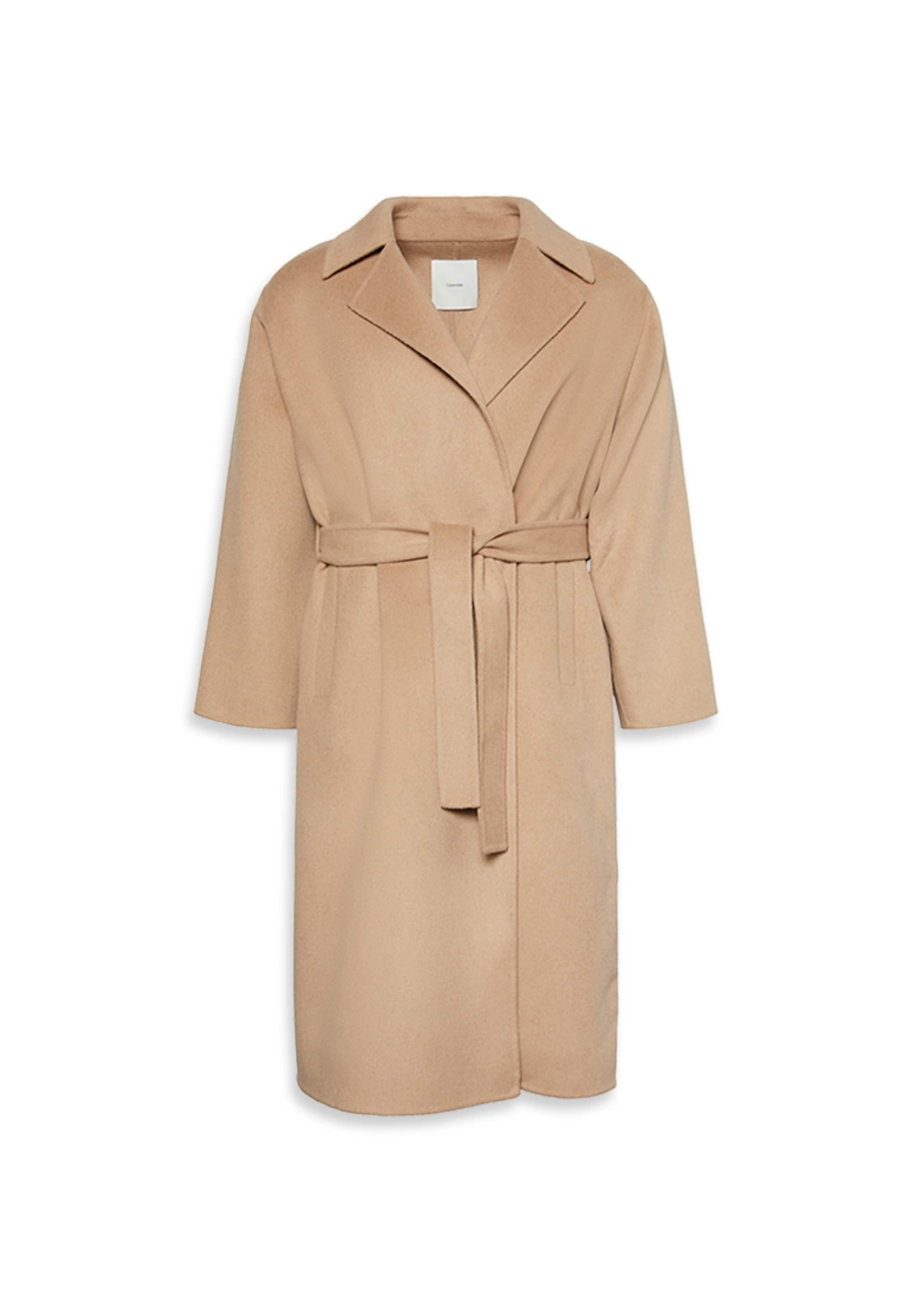 Calvin Klein Kevad-sügismantel 'HERO', värv beež: eest vaates