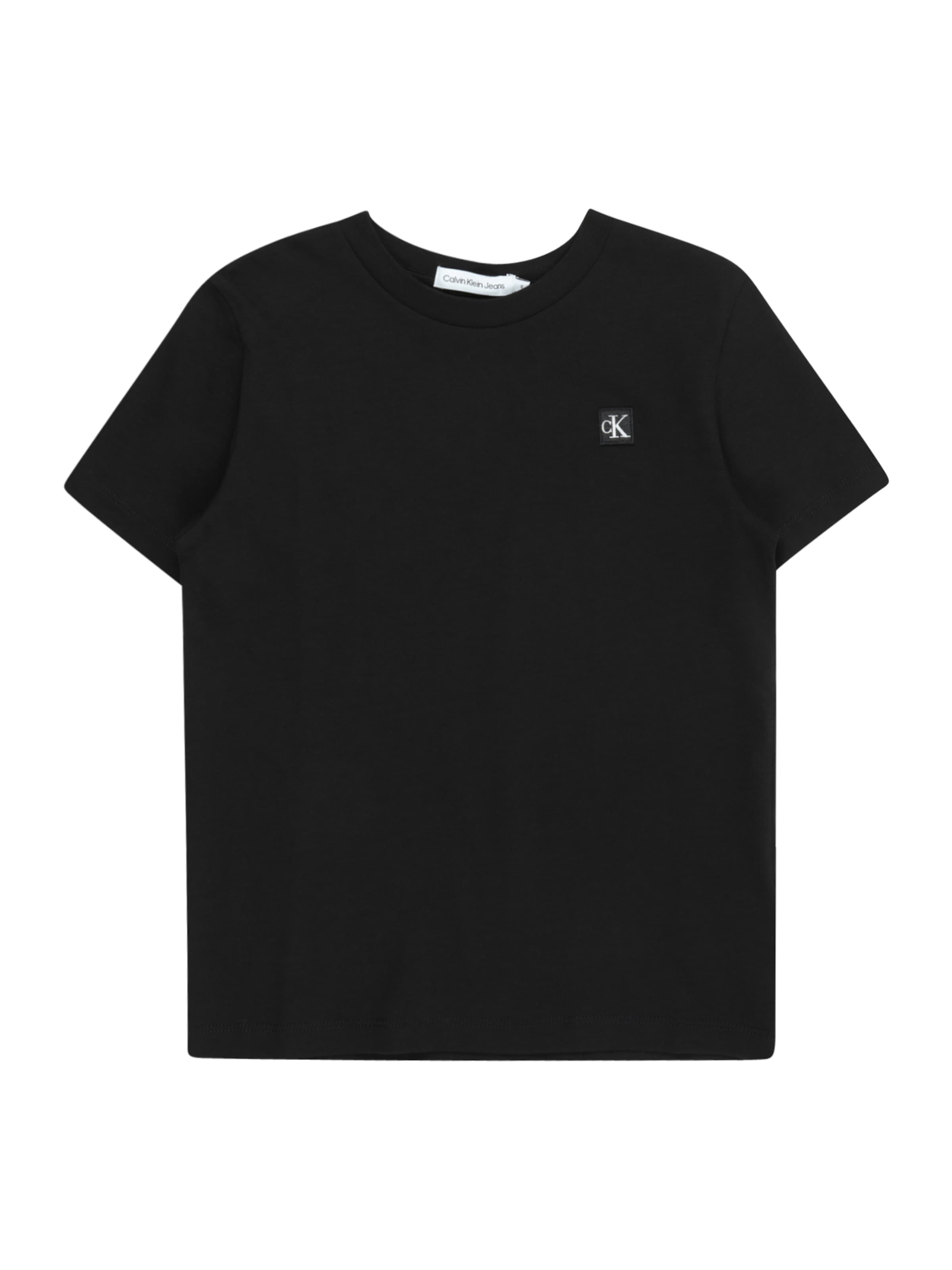 Maglietta di Calvin Klein Jeans in nero: frontale