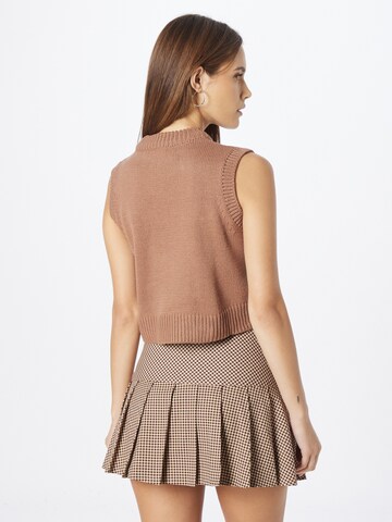 Denim Project Sweater in Brown