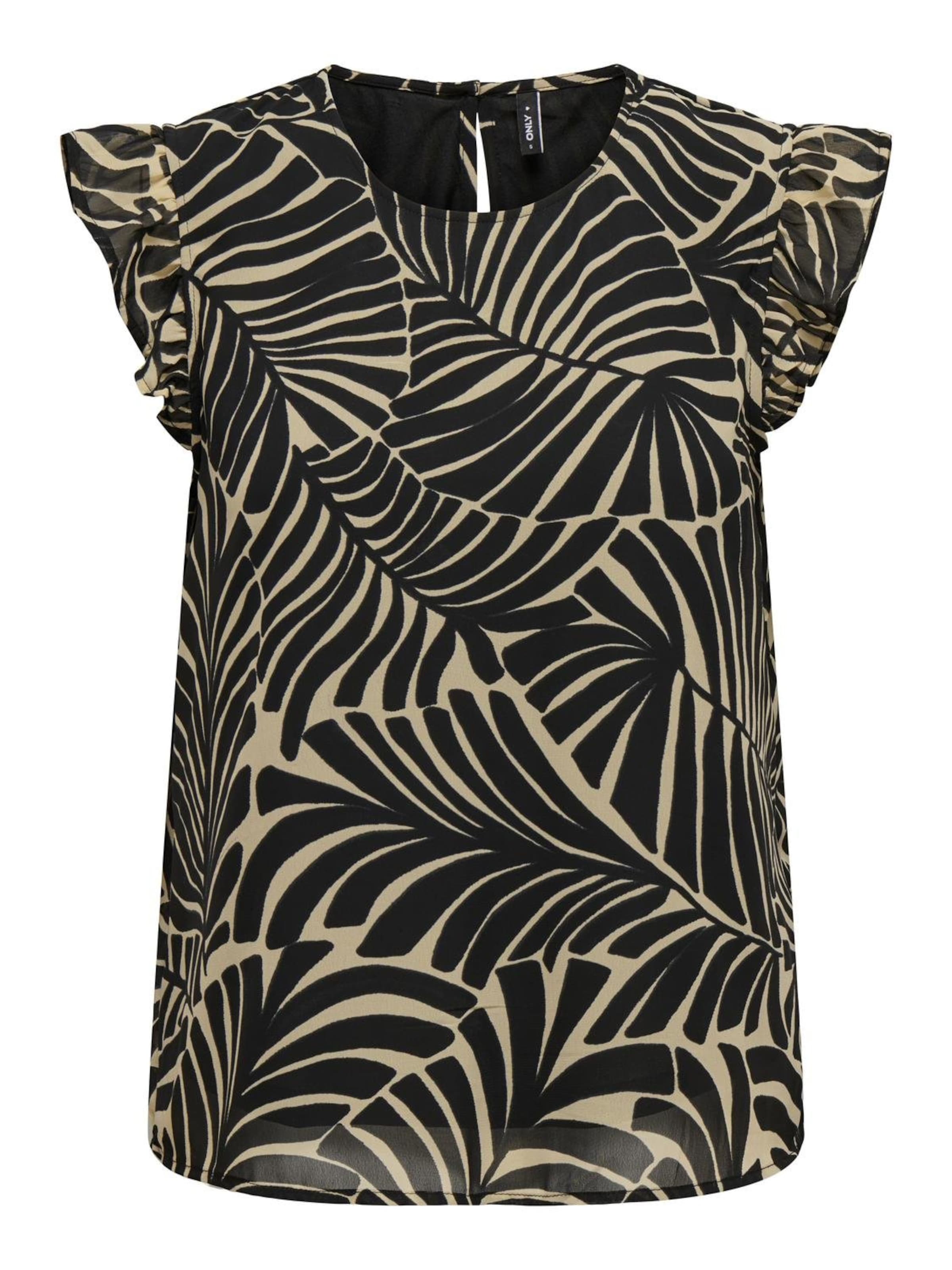 Chemisier &#x27;ANN STAR&#x27; ONLY en noir : devant