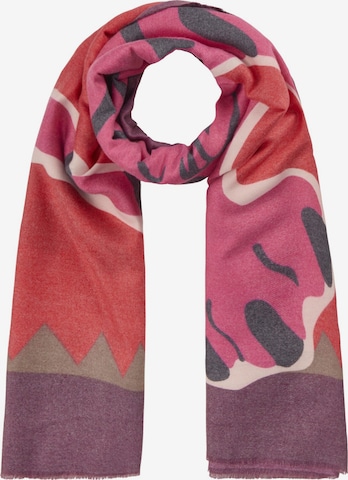 Écharpe CODELLO en rose : devant