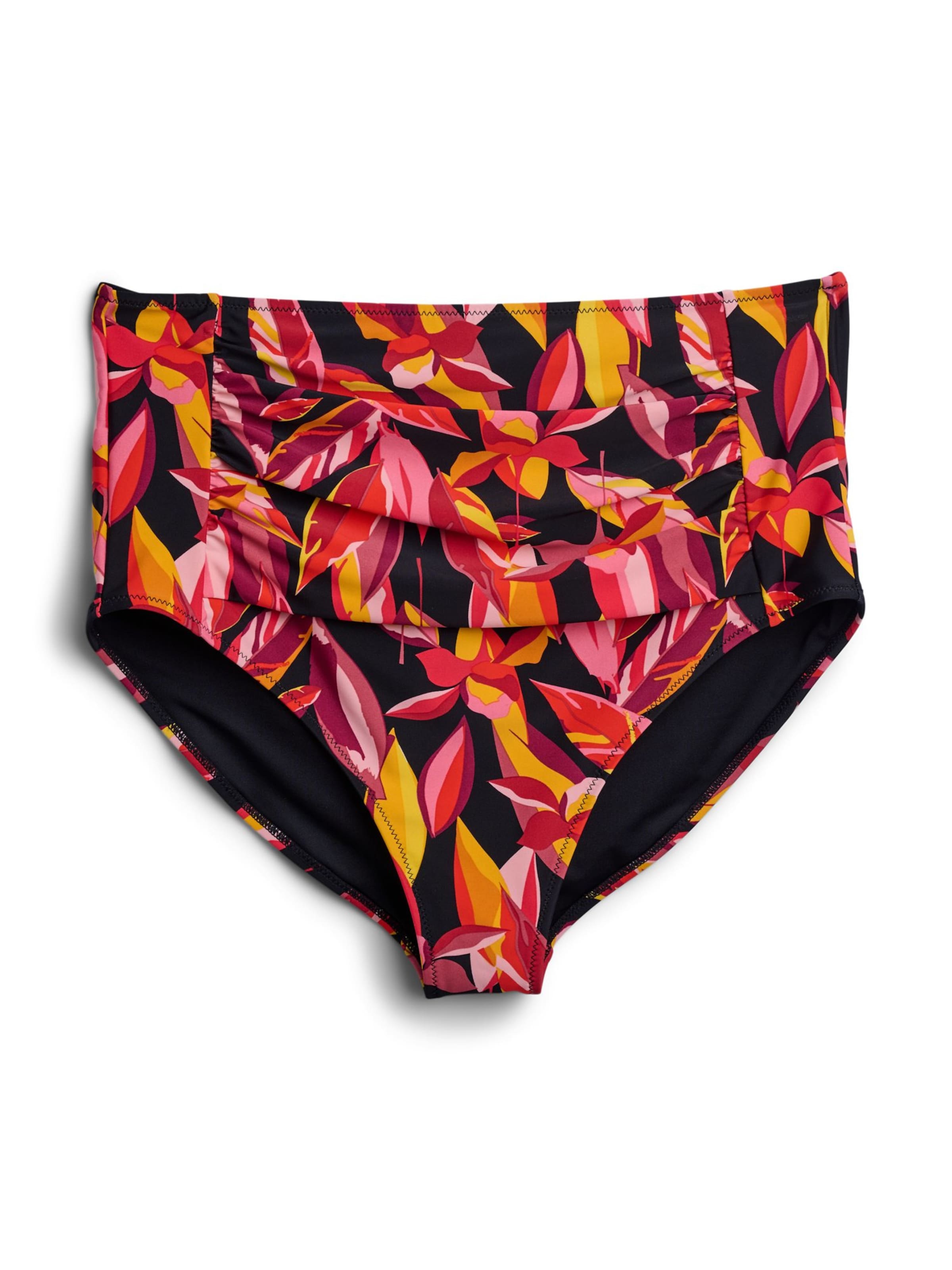 Swim by Zizzi Долнище на бански тип бикини 'Stella' в червено: отпред