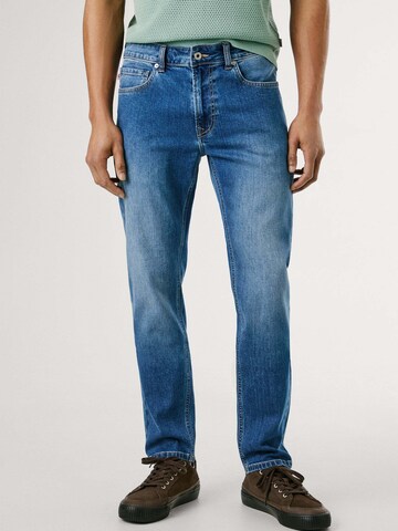 Pepe Jeans Tapered Jeans in Blue: front