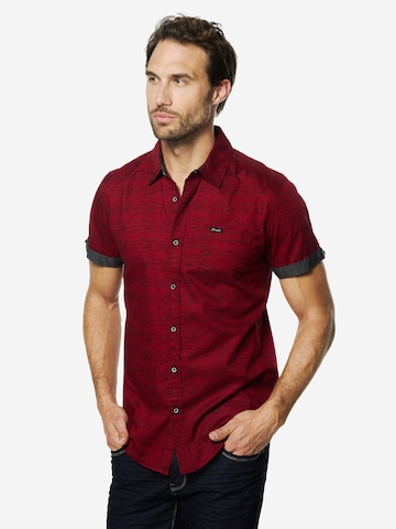 KOROSHI Regular fit Skjorta i röd