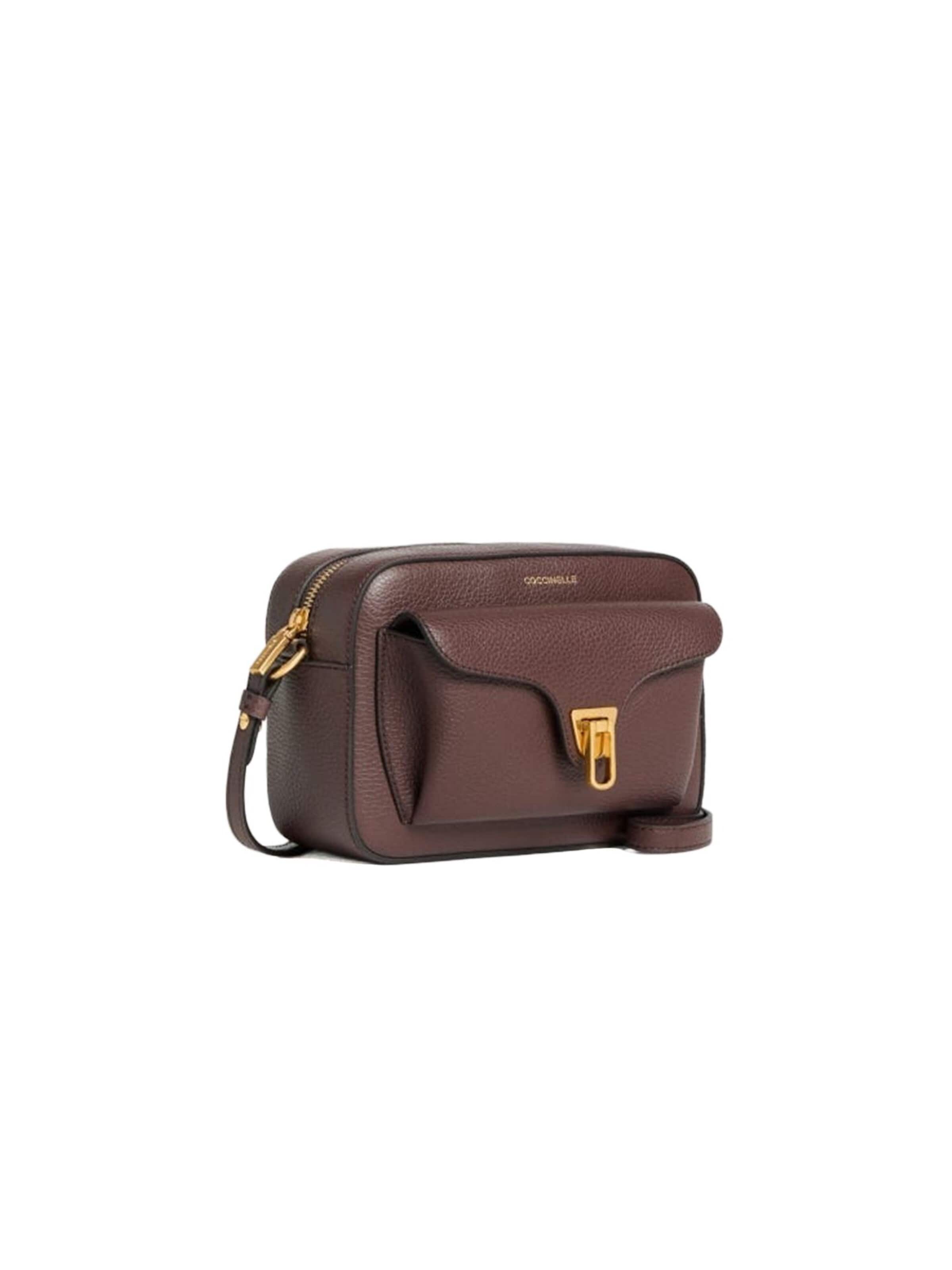 Coccinelle - Bolso de hombro 'Coccinelle Beat Soft Handbag Grained Leather' en marrón