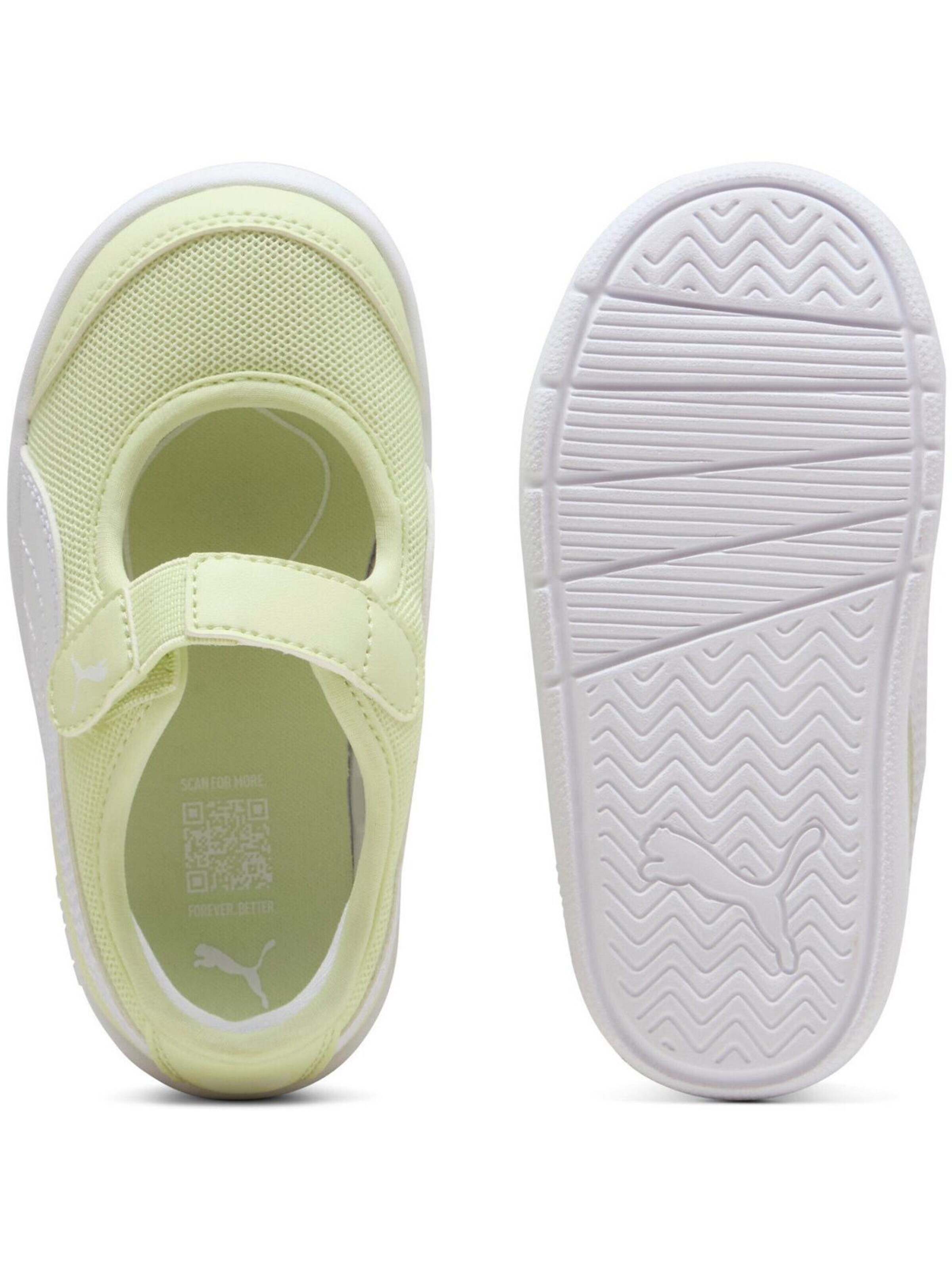 PUMA - Calzado deportivo 'Courtflex V3 Lina V Inf' en verde