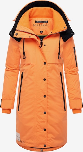 Žieminis paltas 'Anoukaa 16' iš MARIKOO, spalva – tamsiai oranžinė / juoda, Prekių apžvalga