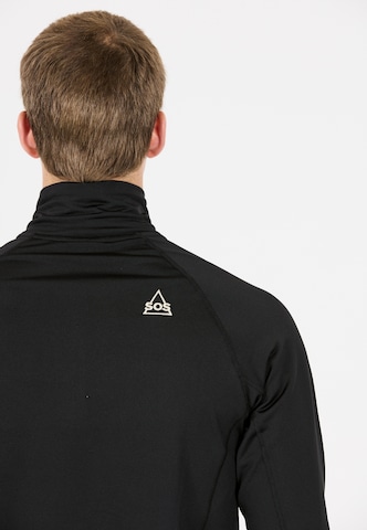 SOS Functioneel shirt 'Stratos' in Zwart