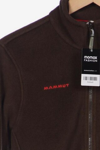 MAMMUT Sweatshirt & Zip-Up Hoodie in S in Brown