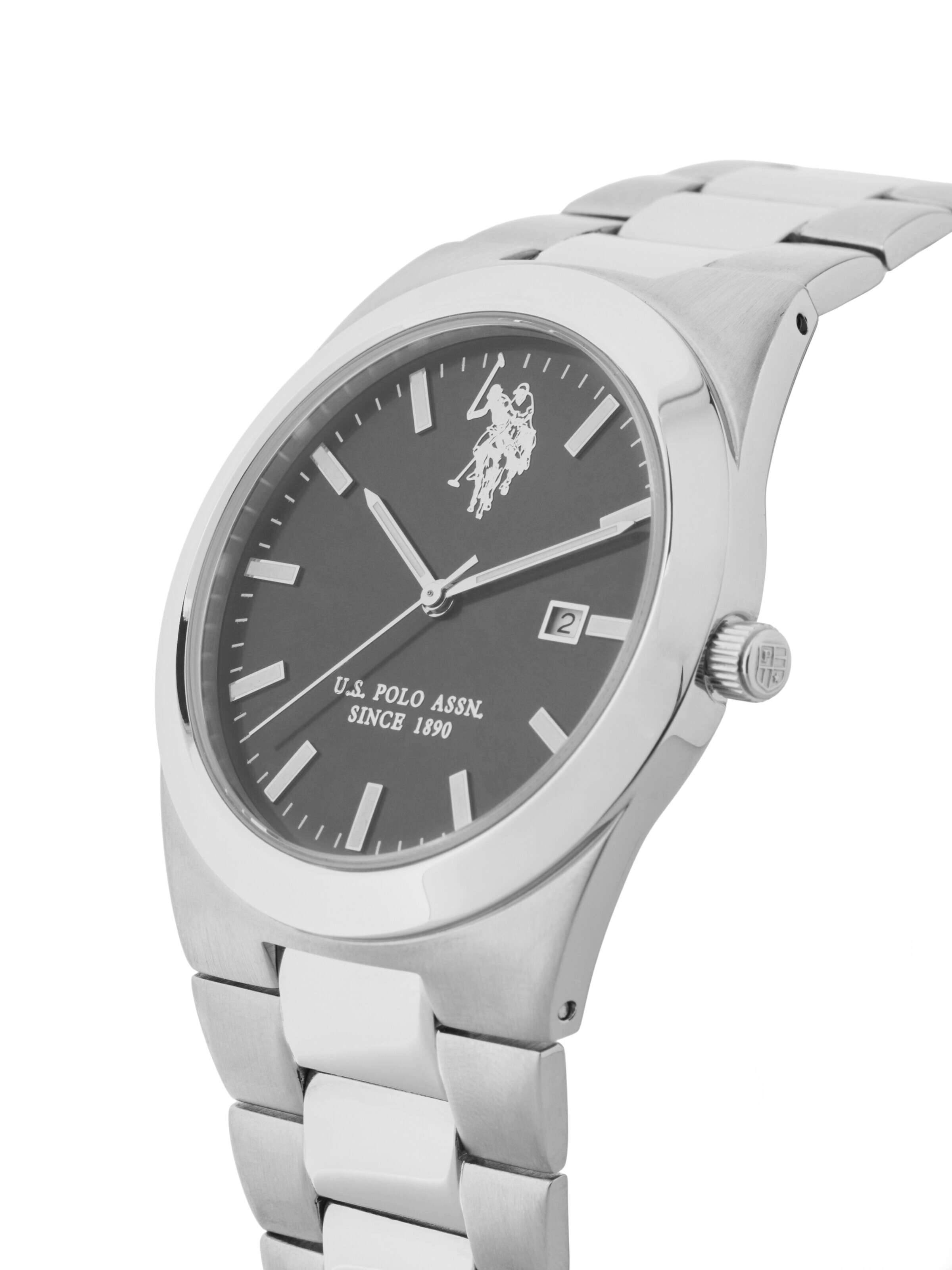 U.S. POLO ASSN. Analog watch 'George' in Grey