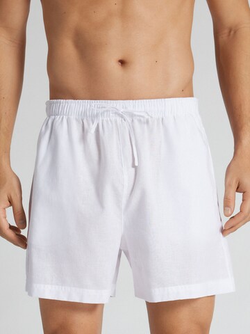 IUMAN Intimissimi Regular Pants in White: front