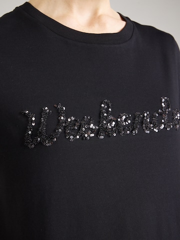 Weekend Max Mara Μπλουζάκι 'VELLO' σε μαύρο