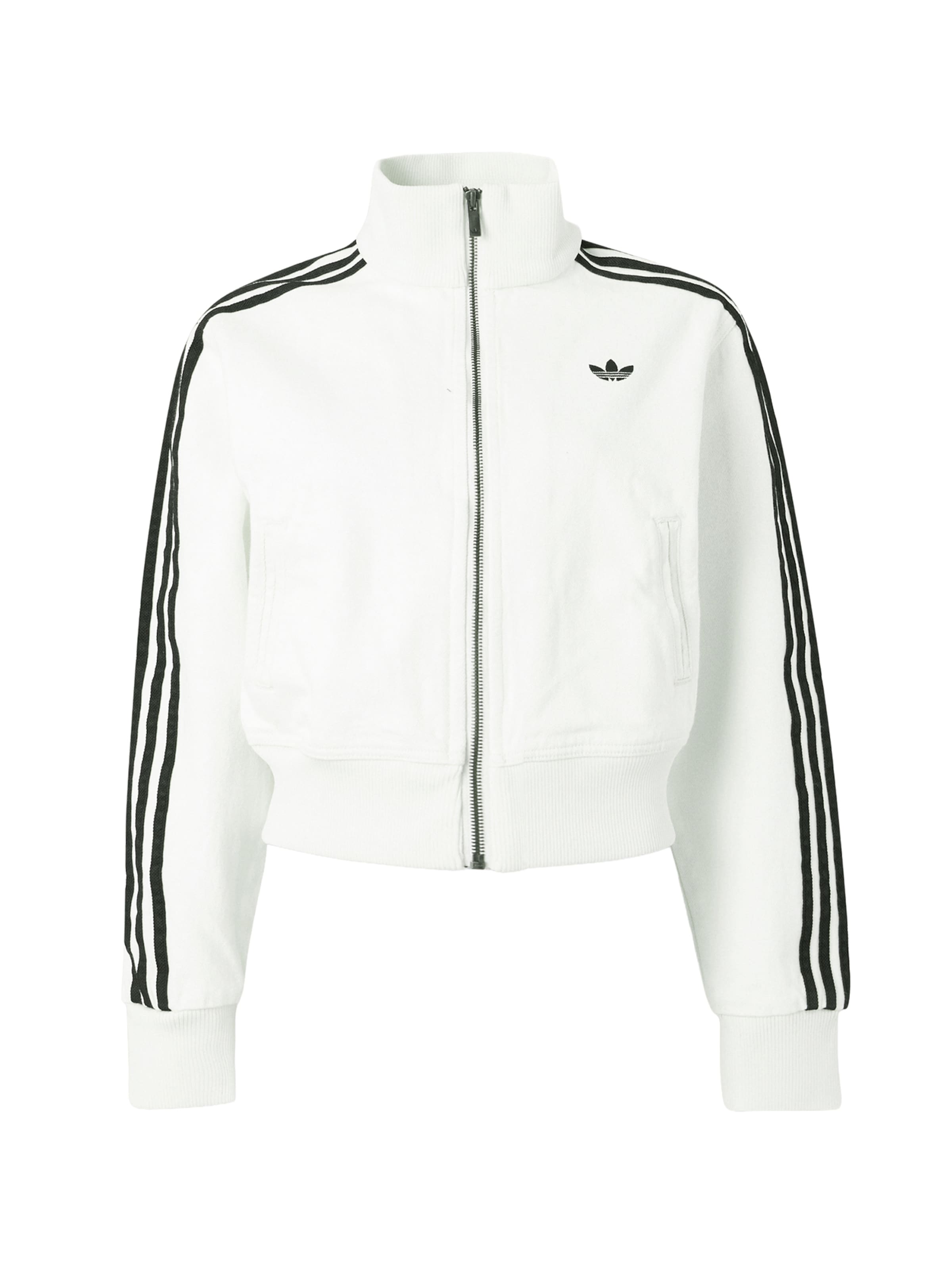 ADIDAS ORIGINALS Bluza rozpinana 'FIREBIRD' w kolorze biały: przód