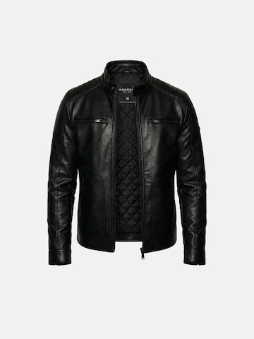 KOROSHI Φθινοπωρινό και ανοιξιάτικο μπουφάν σε μαύρο