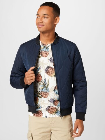 River Island Between-Season Jacket 'ONION' in Blue: front