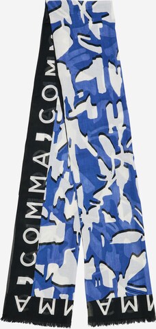 COMMA Doek in Blauw: voorkant