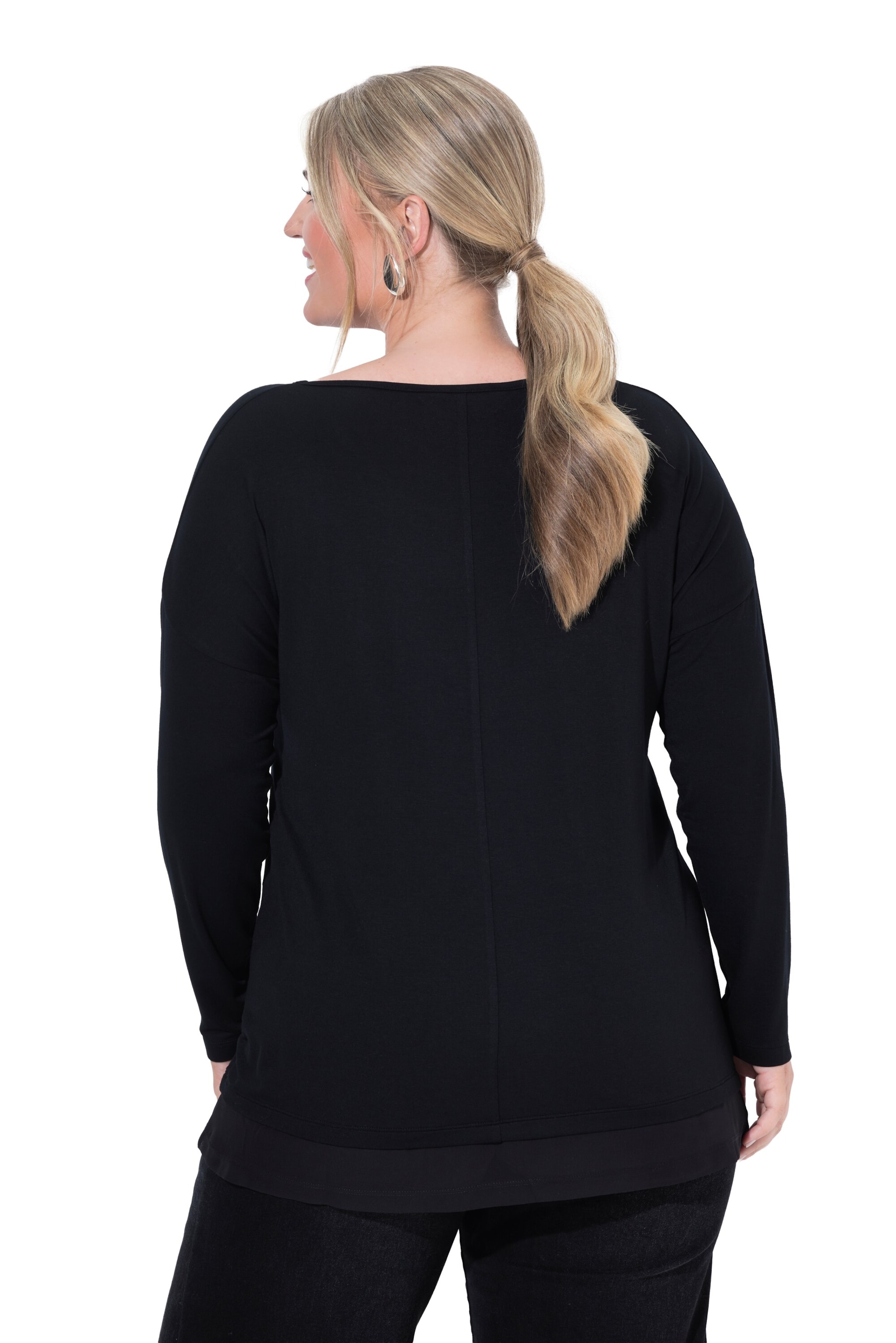 MIAMODA Shirt in Black