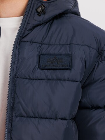 ALPHA INDUSTRIES Winter Jacket 'Alpha FD' in Blue